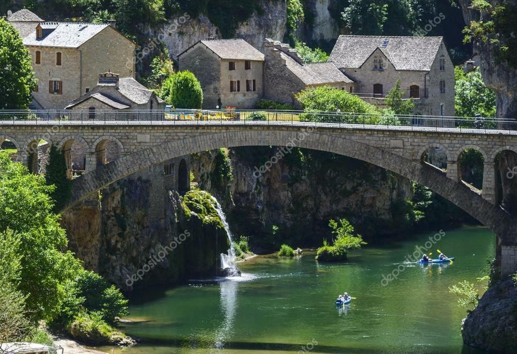 La Petite Maison D'Arnal Sainte-Enimie Bagian luar foto